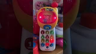 #cute #vtech #learning #phone #calling #baby #trending #toys #tiny #touchphone #viral #trend #shorts
