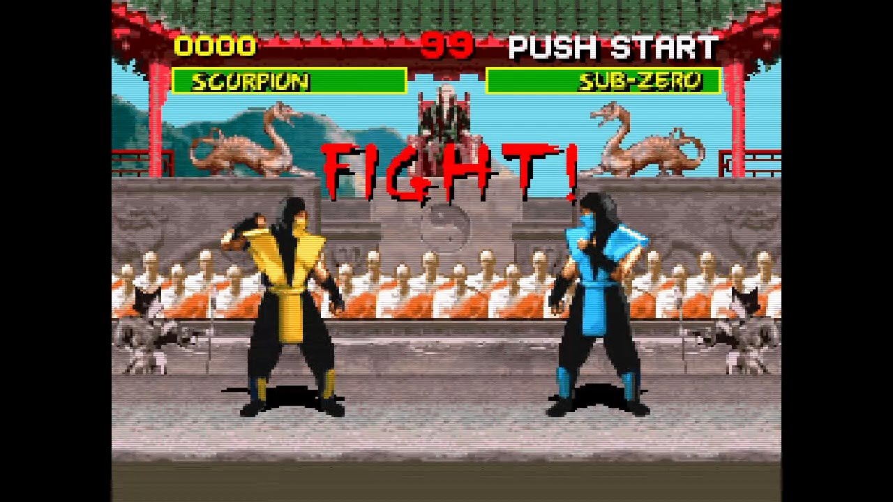 Игра на приставке мортал комбат. Mortal Kombat (игра, 1992). Мортал комбат 1 1992. Мортал комбат игра 1992. Мортал комбат первая игра.