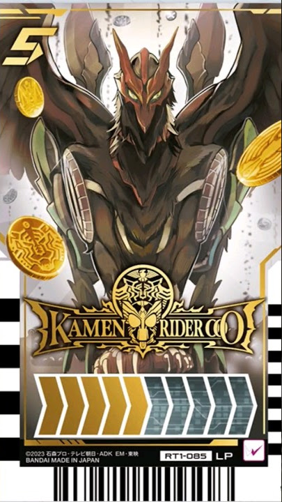 Kamen Rider Gotchard Legendary Rare Cards Revealed!