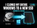 I Cloned My Entire Windows Drive to a New SSD — Here's How
