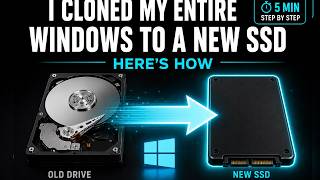 I Cloned My Entire Windows Drive to a New SSD — Here's How