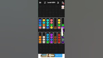 Ball Sort   Level 6301