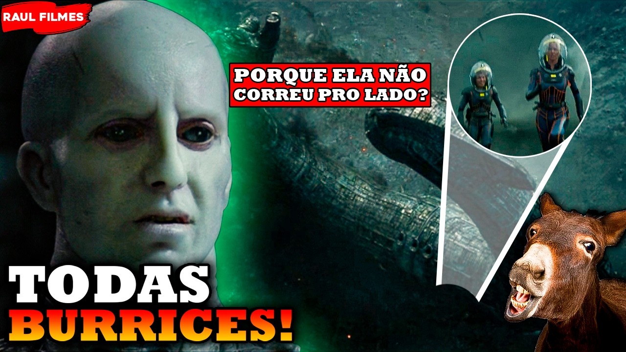 TODAS as BURRICES de PROMETHEUS (2012)