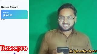  Review ?Earn 2500 pkr daily || roxx earning app, real earning app || today new earning app