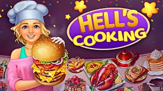 Hell’s Cooking — crazy chef burger, kitchen fever - Kitchen Game 2020 screenshot 4