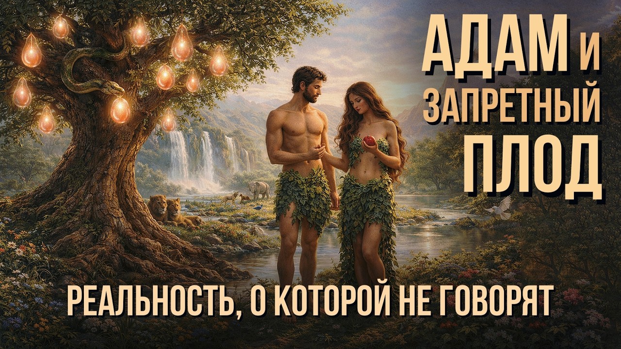 Жизнь Адама в ДВУХ МИРАХ. Правда о дереве познания добра и зла