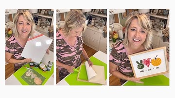 Reverse Canvas Peace Love Fall | Magnolia Design Co