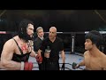 Bruce Lee vs. Thai Butcher (EA sports UFC 4)