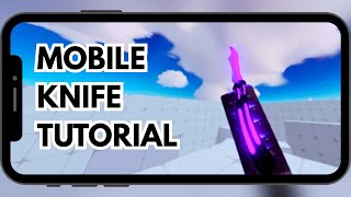The Only MOBILE Knife TUTORIAL you need in Rivals… screenshot 4