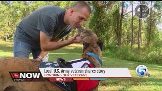 Local U.S. Army veteran shares story