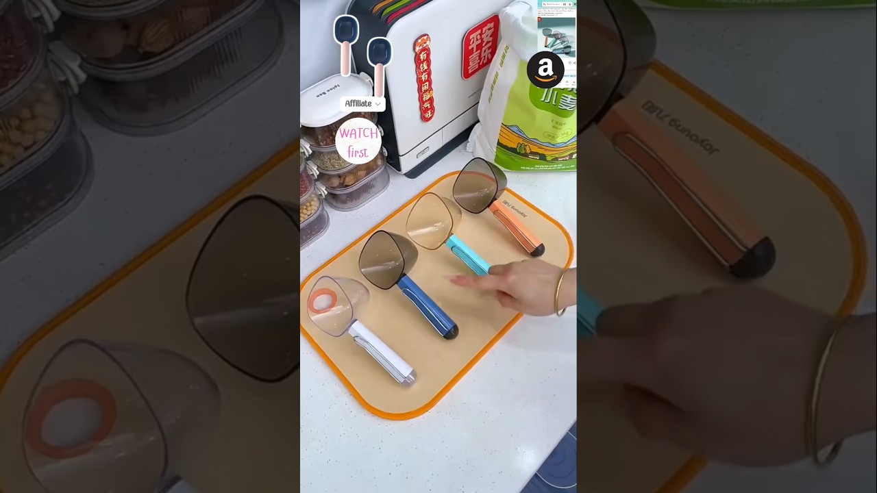 food scoop with bag clips online shopping finds 🛍️