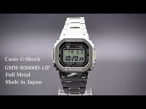 Casio G-Shock GMW-B5000D-1JF Full Metal Made in Japan - YouTube