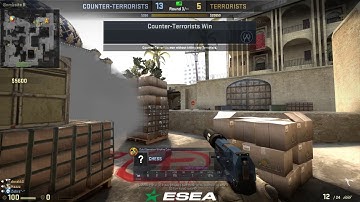 CS:GO - Noone looked at car? 1v5 ninja defuse... August 5 2017 r18 esea match 10920949