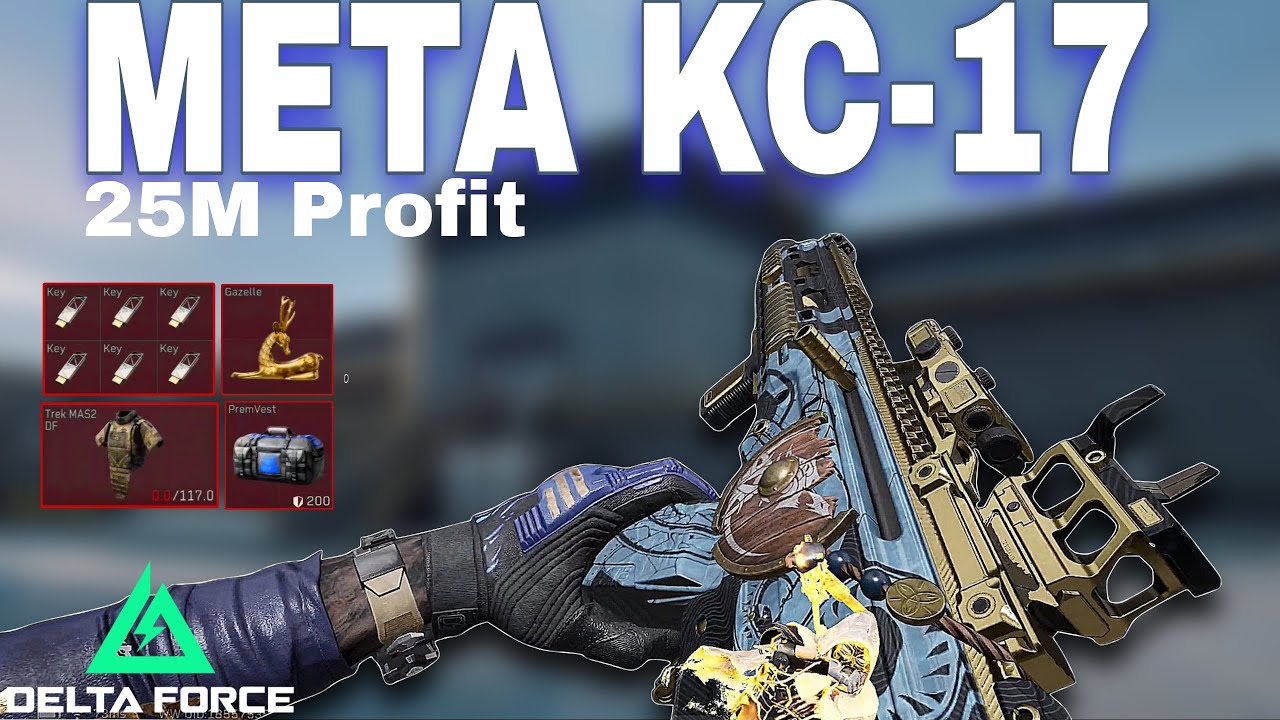 ZERO DAM GRIND WITH META KC-17 | DELTA FORCE GAMEPLAY
