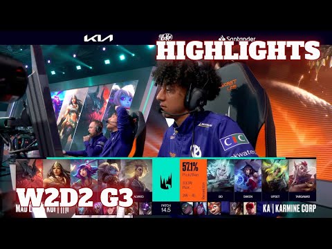 MDK vs KC - Highlights | Week 2 Day 2 LEC Spring 2024 | Mad Lions KOI vs Karmine Corp W2D2