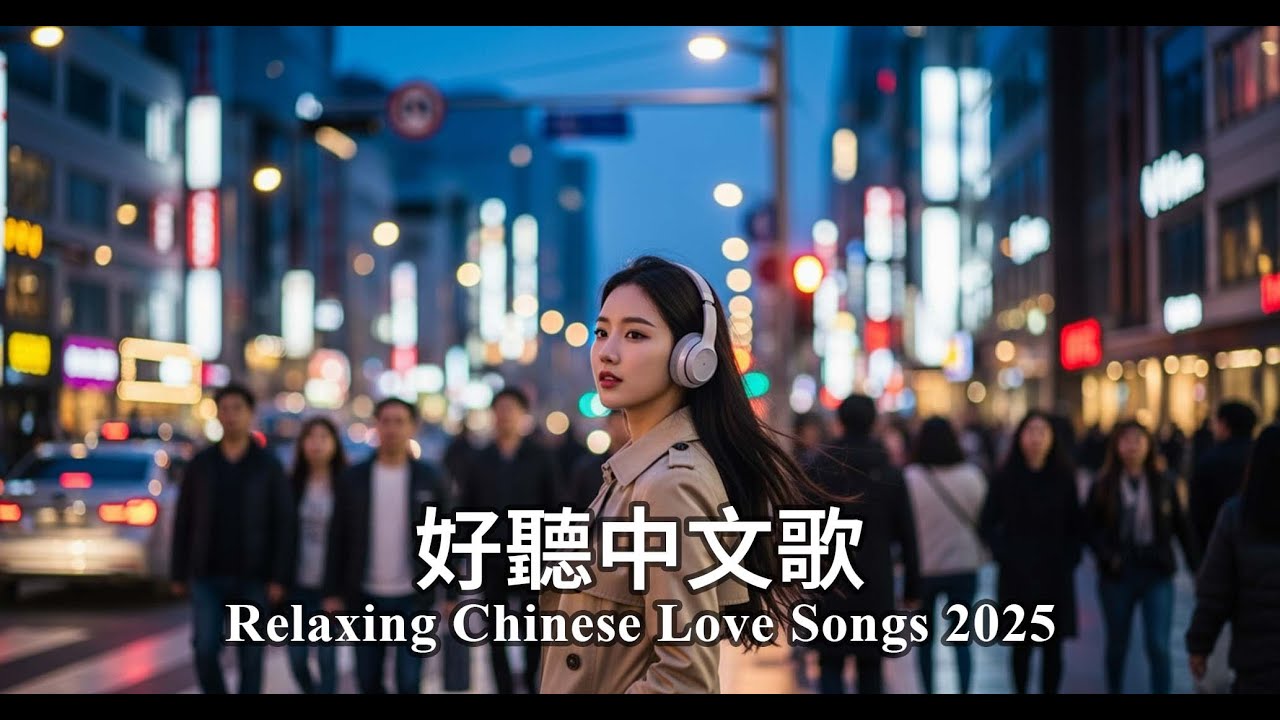 華語情歌 2025｜好聽到心碎的中文歌單💔放鬆音樂BGM推薦