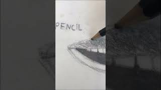 Rysuję usta - part 1 👄Pencil ✏️#pencil #rysowanie #rysunek #lips #mouth ⬛️⬜️
