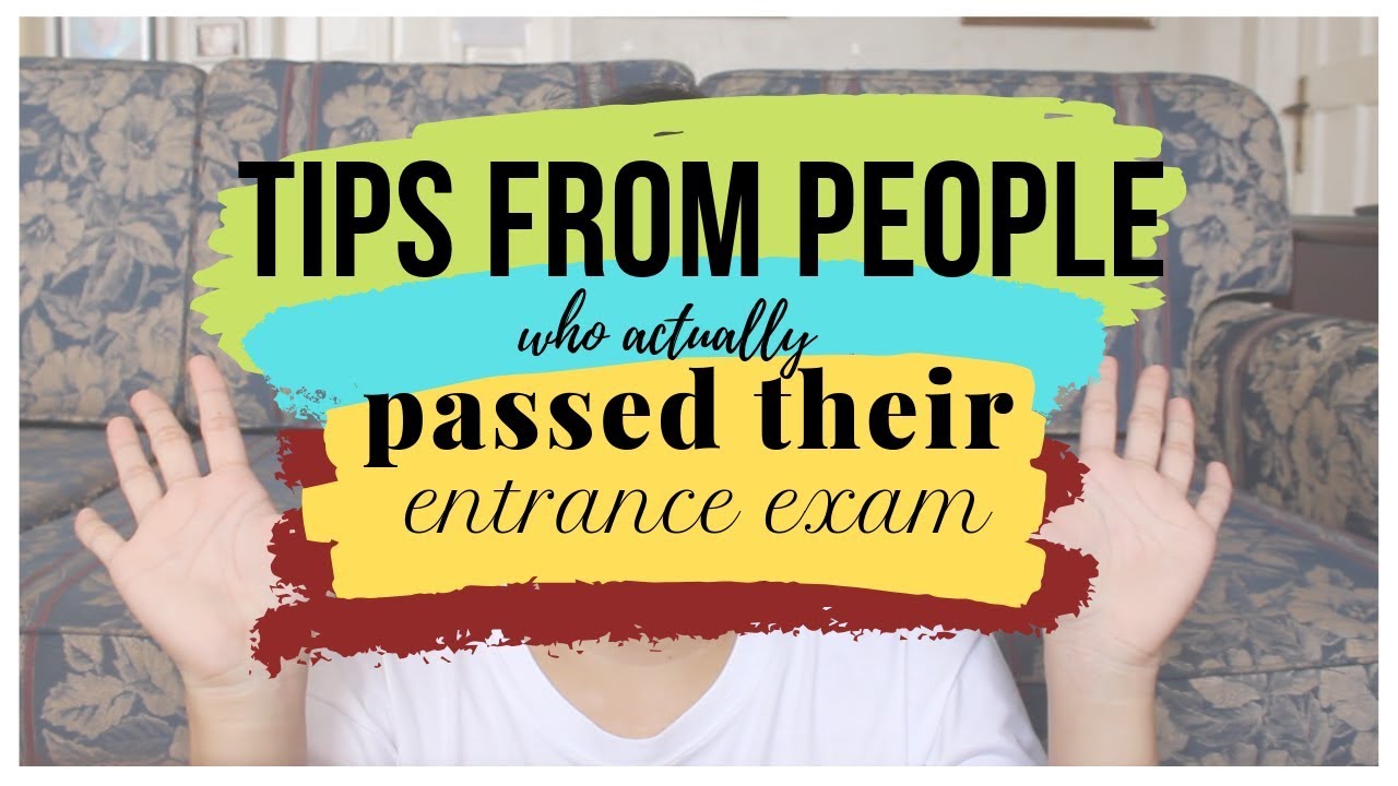 College Entrance Exam Tips for Grade 12 Students | PH