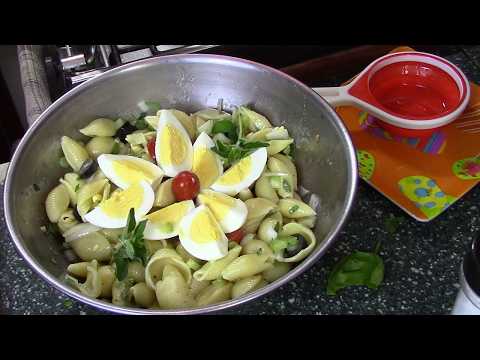 No Mayo Pasta Salad