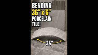 Can you BEND PORCELAIN Tile?
