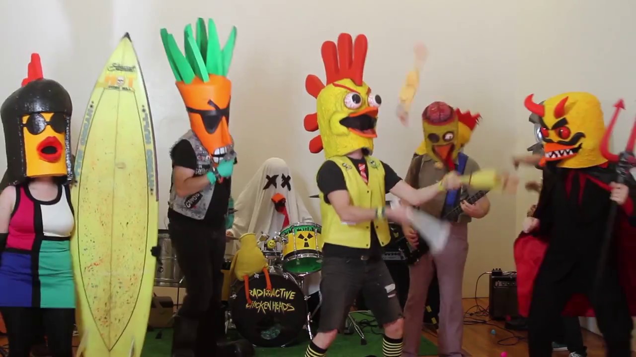 Radioactive Chicken Heads - Surfin' Bird (Gong Show Audition)