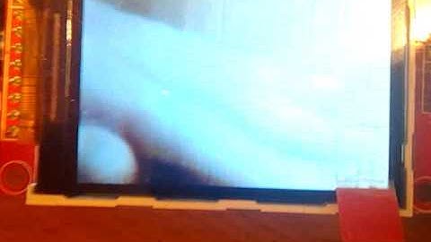 2nd successful test of gstreamer fbdevsink with Raspberry Pi Zero
