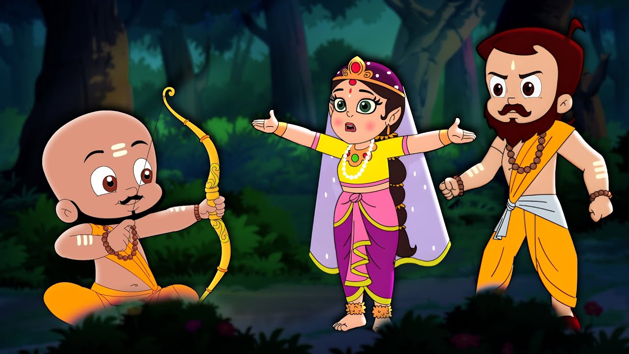 Chhota Bheem - Jungle mein Vanvas | Cartoons for Kids | Adventure Kids Videos in Hindi
