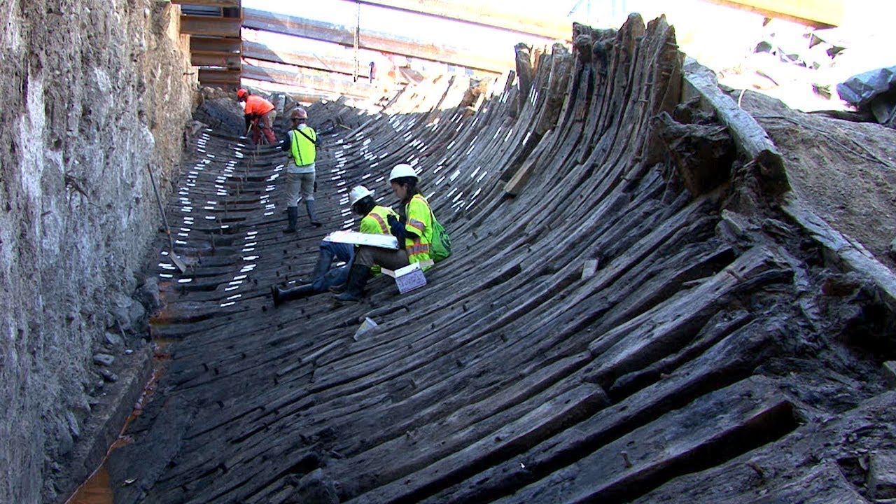 Ship Excavation at Robinson Landing Site