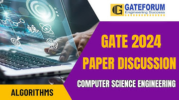 GATE 2024 Exam Detailed Solution I Algorithms ISet 1 & Set 2I Computer Science Engineering