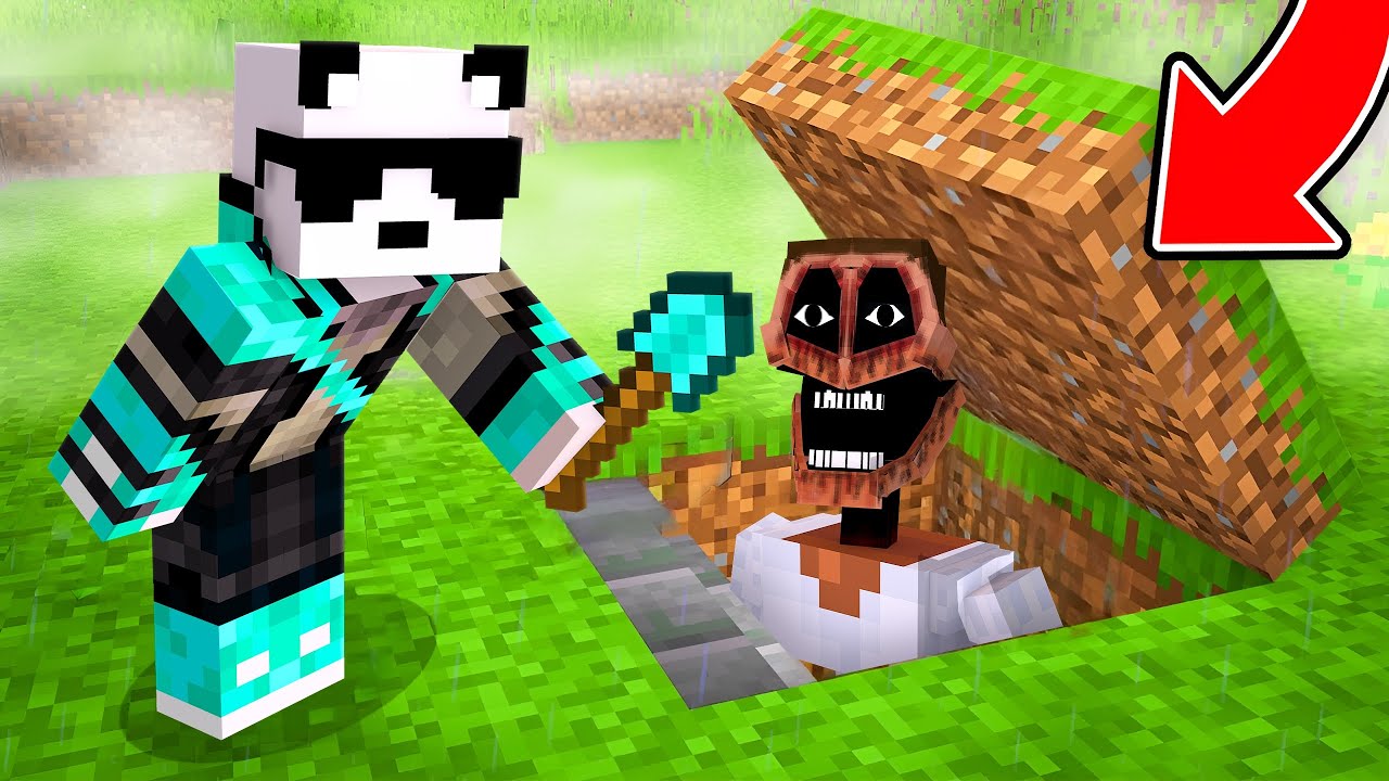 I Found Scary Monster😱 SECRET BASE in Minecraft!