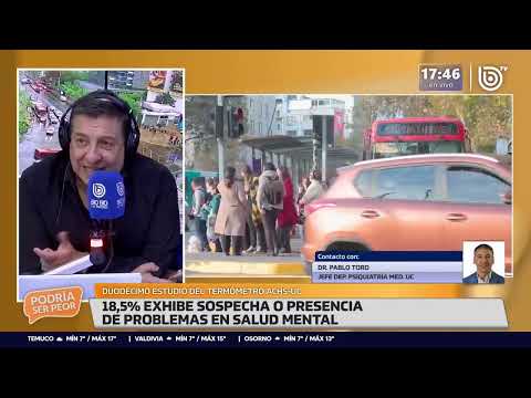 Pantallas, redes sociales y ansiedad en la salud mental de chilenos