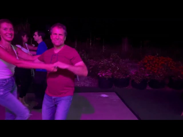 During the Summer months we have a beautiful outdoor dancing area that we enjoy with our friends. The parties are always