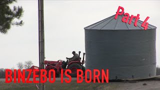 Grain Bin to Binzebo . Old grain silo converted into rustic on farm shelter (Part 4)  #7