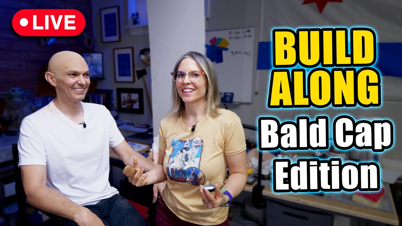 LIVE - Build Along: Applying an FX Bald Cap