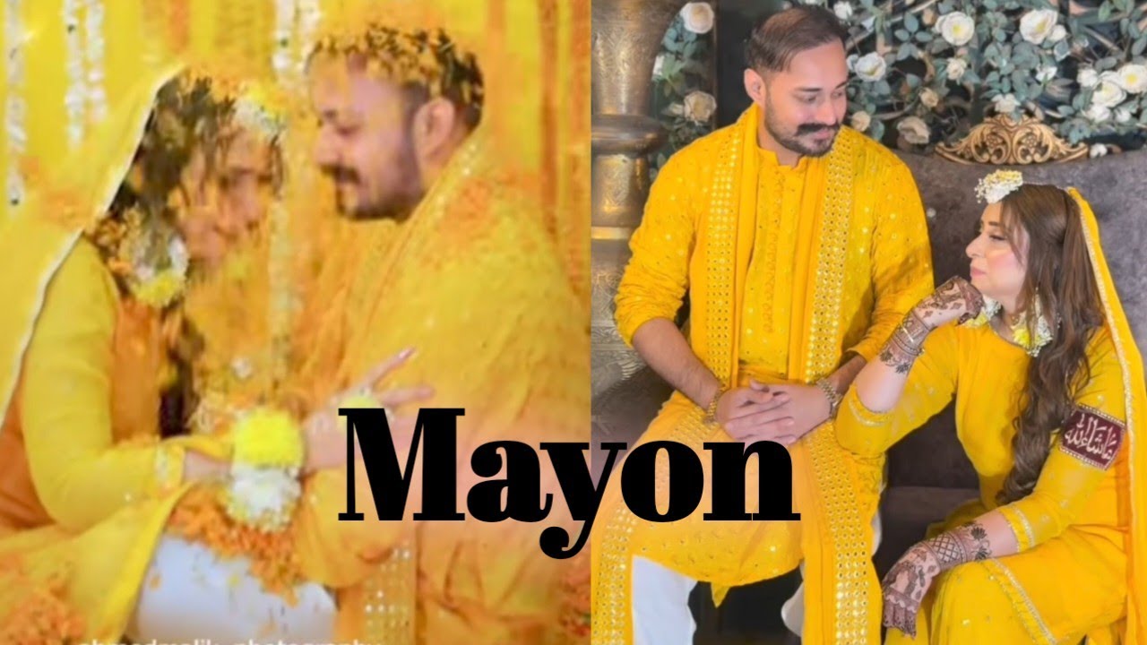 Dr Nabiha Ali Mayon||Dr Nabiha Ali and Harris wedding 💍🥳