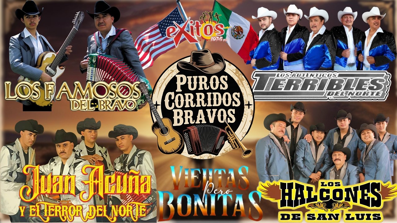 Lo Mejor de Los Famosos del Bravo y Más | Puros Corridos | Las Más Sonadas 2026