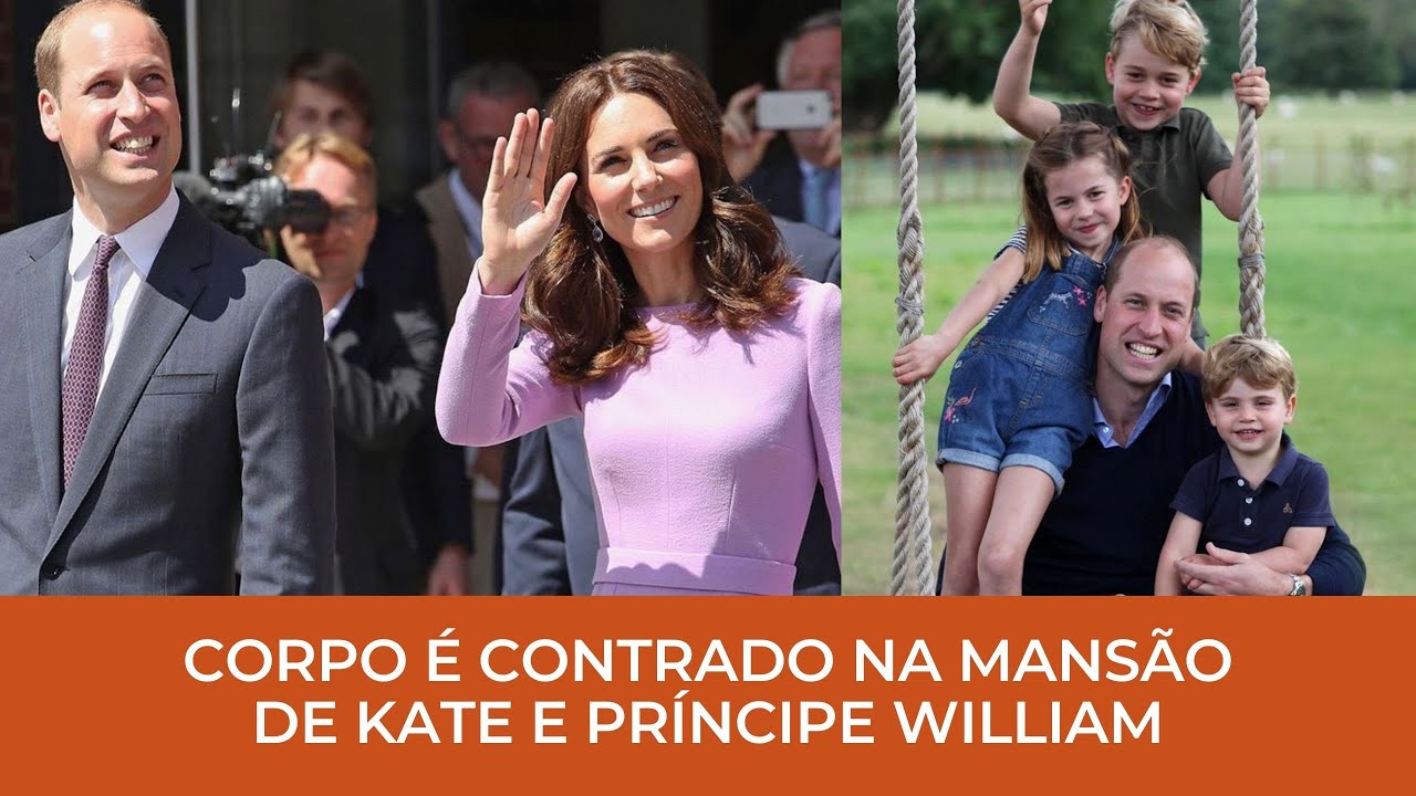 CORPO É ENCONTRADO NA MANSÃO DE KATE MIDDLETON E PRÍNCIPE WILLIAM!