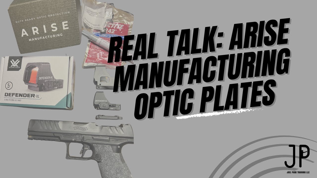 Real Talk: Arise Manufacturing Optic Plates