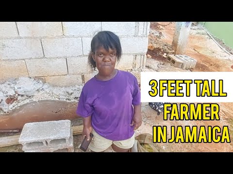 I VISITED A 3 FEET TALL WOMAN IN ST.ELIZABETH JAMAICA & SHE WAS HAPPY TO SEE US #3feettallwoman