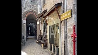 Trabzon'lu usta öğretici ateşte erittiği cam parçalarına şekil veriyor screenshot 3