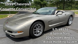 FOR SALE* $17,900.00 1999 Chevrolet Corvette Convertible 5.7L V8