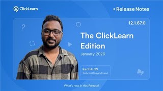 ClickLearn Attain version 12.1.67.0 release notes