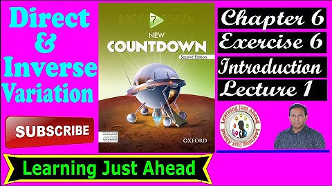 Direct & Inverse Variation in Urdu/Hindi || Concept || Class 7 || Ch. 6 || Ex.6 || Lec 1 ||