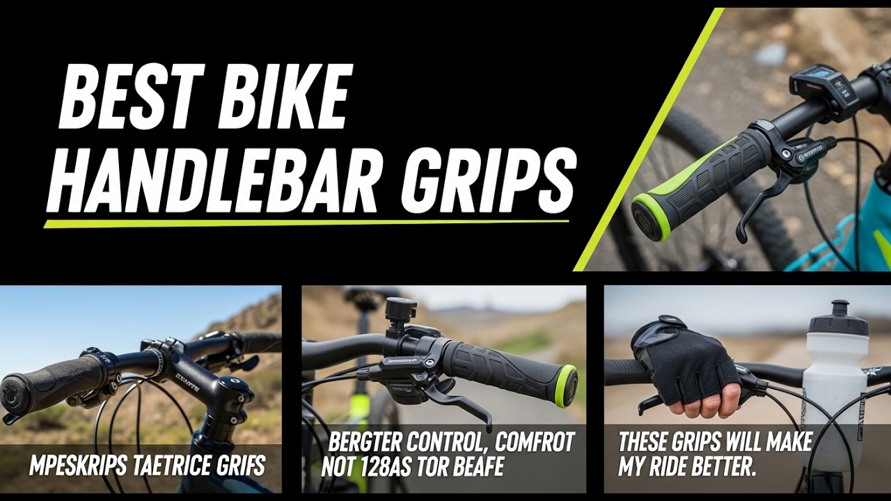 TOP 5 Best Bike Handlebar Grips 2026 | These Bike Handlebar Grips Changed My Ride Forever
