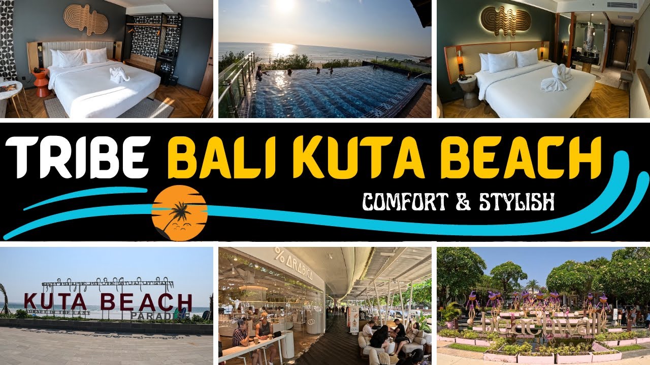 Bali Kuta Hotels Tribe hotel Kuta Beach - YouTube