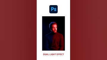 🔥 Dual Light Effect in Photoshop | Create Stunning Glow Effect Tutorial