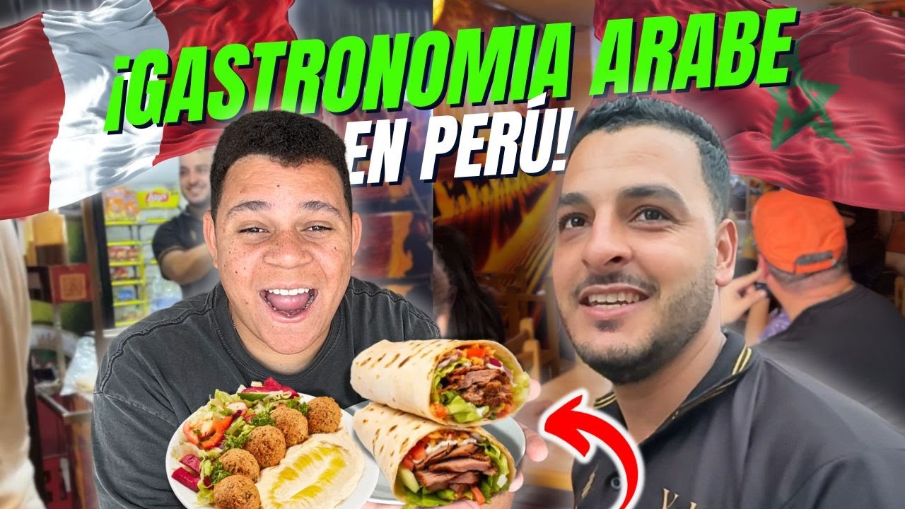 ¡De vender SHAWARMAS en las calles de PERÚ 🇵🇪 a tener su propio RESTAURANTE ARABE!