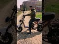 First Ever test ride of DIY-Electric Scooter #shorts
