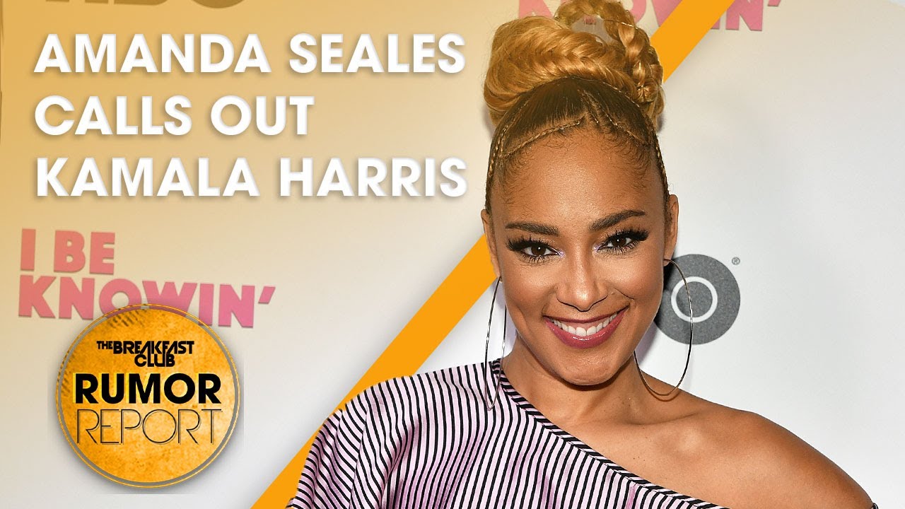 Amanda Seales Calls Out Kamala Harris Losing Her Support After Denying America Is Racist + More