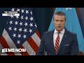 Secy. Hegseth: This is a temporary mission for us; the world needs this waterway more than we do